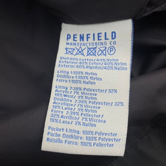 penfield nylon flannel lined womens parka - Picture 5 of 8